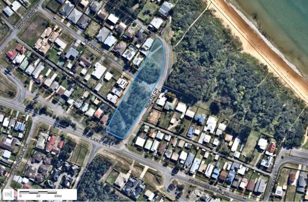 An aerial view of a city

Description automatically generated
