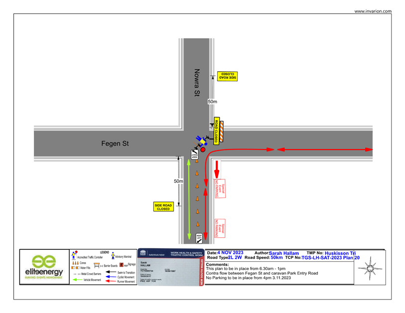 A map of a road with a crosswalk

Description automatically generated