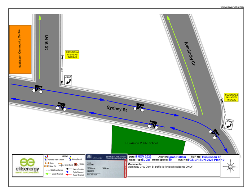 A map of a road with traffic

Description automatically generated