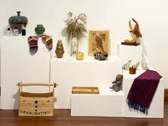 A display of various objects

Description automatically generated