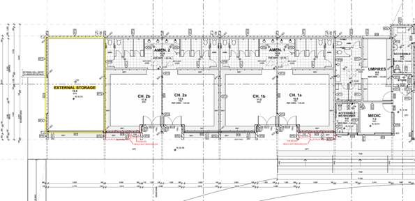 A blueprint of a building

Description automatically generated