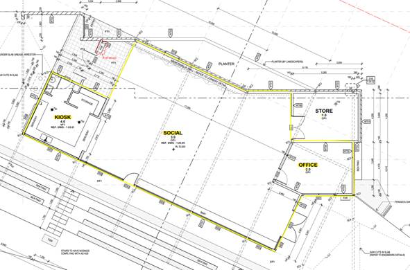 A blueprint of a building

Description automatically generated