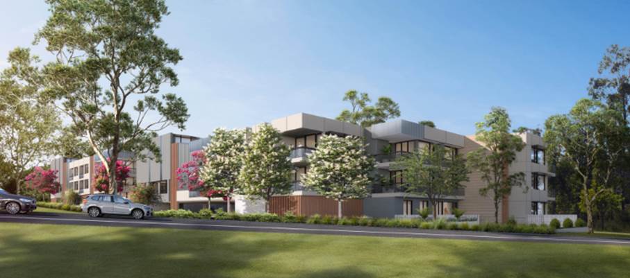 A building with trees and grass

Description automatically generated