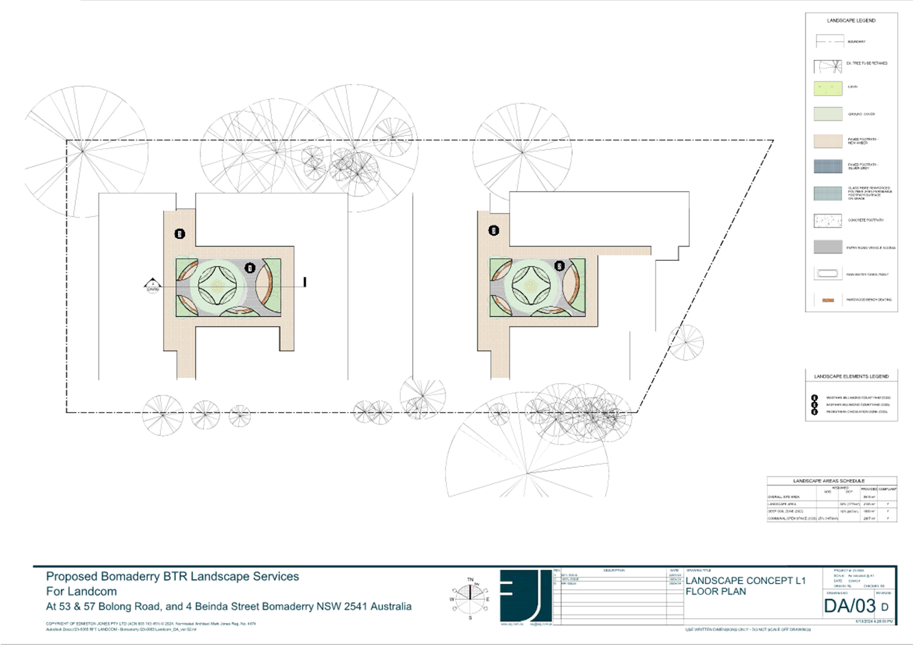 A blueprint of a landscape design

Description automatically generated