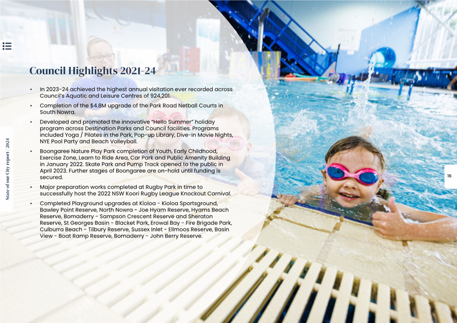 A child in a pool with goggles

Description automatically generated