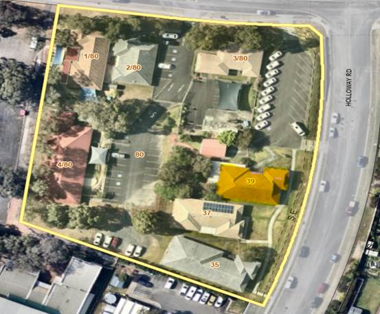 A aerial view of a neighborhood

Description automatically generated