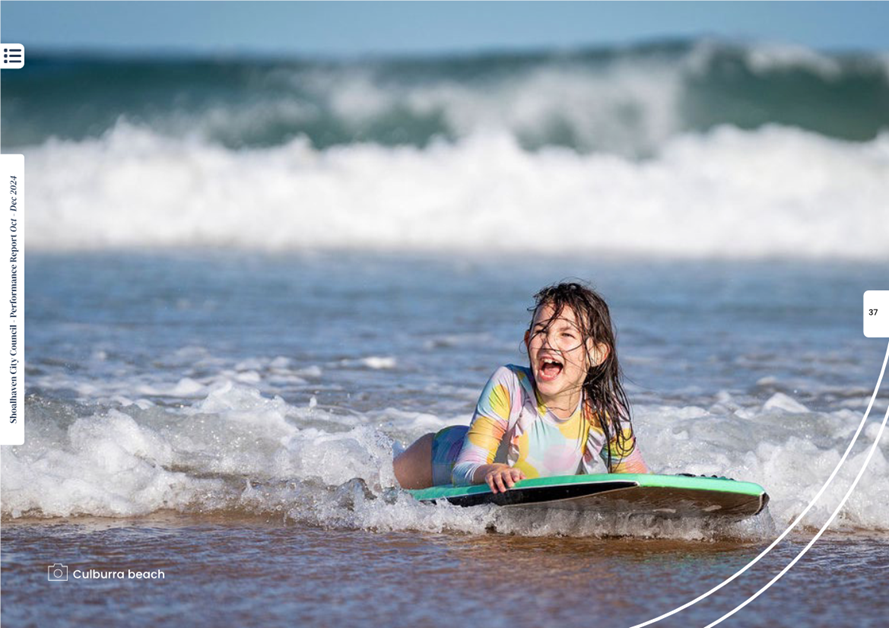 A child lying on a surfboard in the water

AI-generated content may be incorrect.