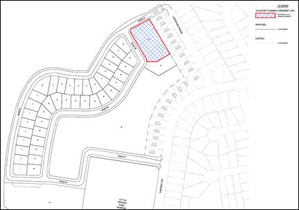 A map of a land with a red square

Description automatically generated
