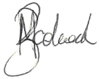 A close-up of a signature
AI-generated content may be incorrect.
